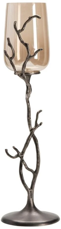 Crestview Collection Mila Gold Candleholder