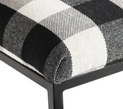 Crestview Collection Gingham Upholstered Bench -Crestview Shop 65f004c8 3ae3 456f a9dc 55c3b38b7578