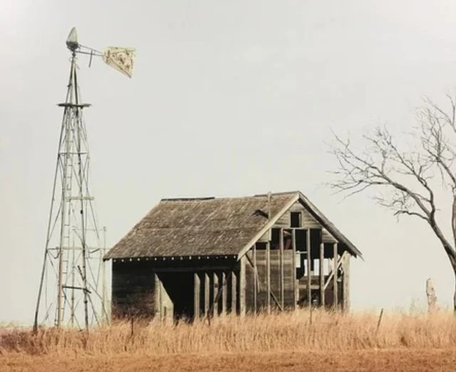 Crestview Collection Abandoned Barn Brown/Light Brown Wall Art 4 Crestview Collection Abandoned Barn Brown/Light Brown Wall Art - Image 2
