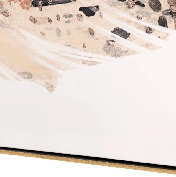 Crestview Collection Bari 2-Piece Beige/Gray Wall Art Set 5 Crestview Collection Bari 2-Piece Beige/Gray Wall Art Set - Image 3