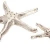 Crestview Collection 2-Piece Silver Starfish Set