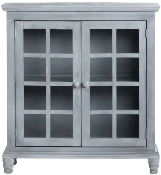 Crestview Collection Asher Gray Cabinet 4 Crestview Collection Asher Gray Cabinet - Image 2