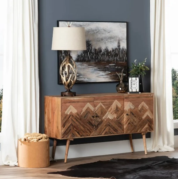 Crestview Collection Sierra Nevada Brown Sideboard 7 Crestview Collection Sierra Nevada Brown Sideboard - Image 5