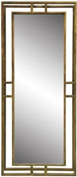 Crestview Collection Jenson Gold Wall Mirror