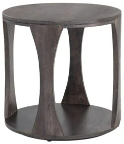 Crestview Collection Bowtie Stained End Table