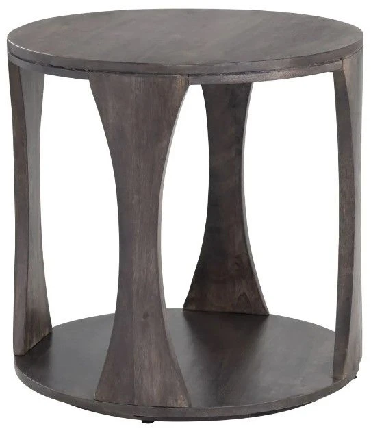 Crestview Collection Bowtie Stained End Table 3 Crestview Collection Bowtie Stained End Table
