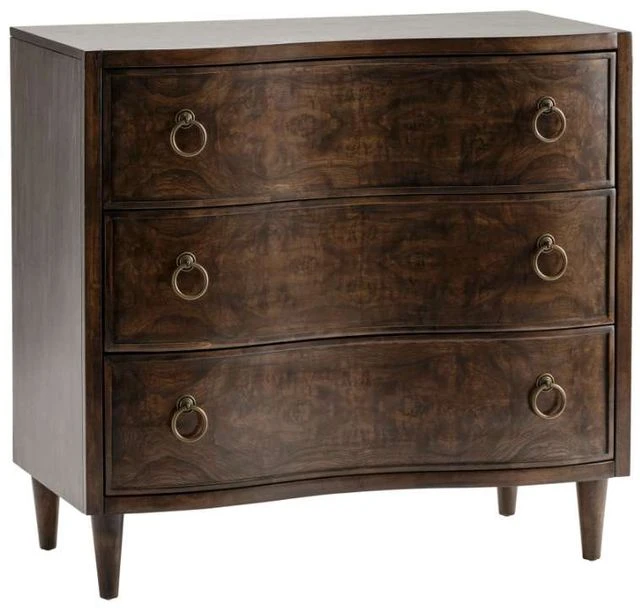 Crestview Collection Hawthorne Estate Olive Ash Burl Curved Drawer Chest 3 Crestview Collection Hawthorne Estate Olive Ash Burl Curved Drawer Chest