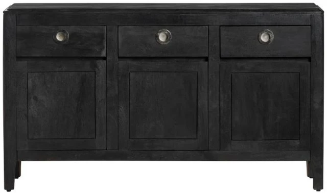 Crestview Collection Sebastian Black Sideboard 4 Crestview Collection Sebastian Black Sideboard - Image 2