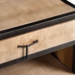 Crestview Collection Campbell Black/Brown End Table -Crestview Shop 6e19408d b0be 4ed2 b0c3 13a7b6124c95