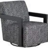 Crestview Collection Serengetti Black Swivel Accent Chair 1 Crestview Collection Serengetti Black Swivel Accent Chair -Crestview Shop 6f3ba7b7 9b90 4729 a5fd c407ff059e99