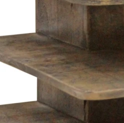 Crestview Collection Bengal Manor Brown Tiered Accent Table -Crestview Shop 6f88ce62 f8f0 4d55 9b42 5c241b4c6ff7