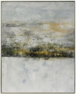 Crestview Collection Canyon Gray/Green/Silver Wall Art