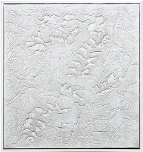 Crestview Collection Ivory Foliage 4-Piece Light Gray Wall Art Set 7 Crestview Collection Ivory Foliage 4-Piece Light Gray Wall Art Set - Image 5