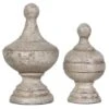 Crestview Collection Post Antique White Finial -Crestview Shop 73be4169 618f 41a8 a746 8641b05bdd56