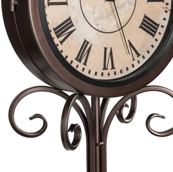 Crestview Collection Somerville Brown Floor Clock 5 Crestview Collection Somerville Brown Floor Clock - Image 3