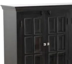 Crestview Collection Bengal Manor Acacia Wood Large Window Pane Sideboard -Crestview Shop 75496a8b e801 47bd 82a0 f310a49831e1