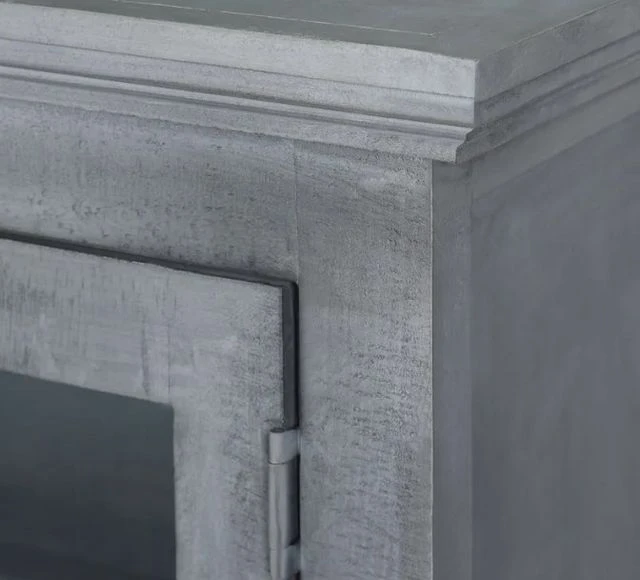 Crestview Collection Asher Gray Cabinet 6 Crestview Collection Asher Gray Cabinet - Image 4