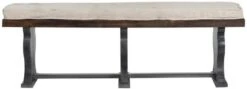 Crestview Collection Beaufort Stained Bench -Crestview Shop 774b5dfc bace 4a88 a132 004642e3c7c3