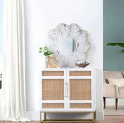 Crestview Collection Miramar White Mirror -Crestview Shop 78df9aed afe1 413a bc95 db805aac9c82