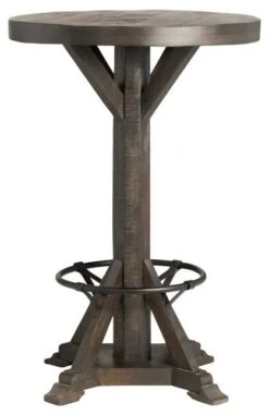 Crestview Collection Cartwright Brown Pub Table -Crestview Shop 7a311e03 12be 4835 a637 345f63c2993e