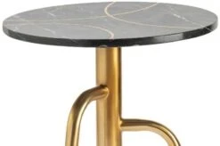 Crestview Collection Ava Black Marble Top Accent Table With Gold Base -Crestview Shop 7ca60700 cff5 4890 afe6 32be0f8d81b5