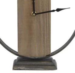 Crestview Collection One More Minute Black/Brown Clock -Crestview Shop 7f1994fc fe0c 434f a9d5 4c25957faf4c