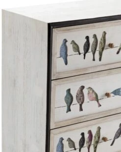 Crestview Collection Birds On A Wire Painted Chest -Crestview Shop 7f41b68e c82b 4fa2 8d90 12b9f5fe8c94