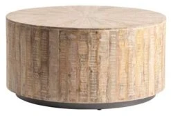 Crestview Collection Bengal Manor Natural Cocktail Table With Gray Base
