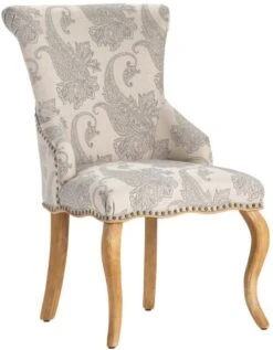 Crestview Collection Danielle Gray Accent Chair