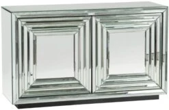 Crestview Collection Millenium Silver Cabinet