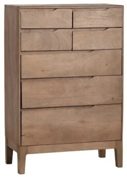 Crestview Collection Harper Brown Seven-Drawer Chest