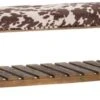 Crestview Collection Mesquite Brown Bench -Crestview Shop 82f696ec 382d 4b51 9900 98c97c026501