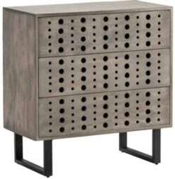 Crestview Collection Youngstown Gray Chest