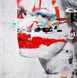 Crestview Collection Bazzare Red/White Wall Art -Crestview Shop 8452e3cf a10b 4ea2 9382 c0027e7540aa