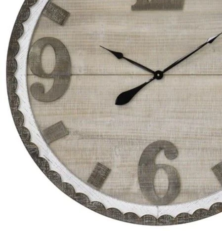 Crestview Collection Ticking Time Multi-Colored Wooden Wall Clock 4 Crestview Collection Ticking Time Multi-Colored Wooden Wall Clock - Image 2