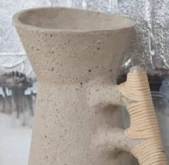 Crestview Collection Caron Cream/Hand Finished Medium Water Bottle -Crestview Shop 89e36d66 6d48 40e4 9c0e 7f3db581e08e