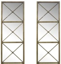 Crestview Collection Macon 2-Piece Gold Wall Mirror -Crestview Shop 8d2bb15d 894e 4c4d a434 b5ad2de36723