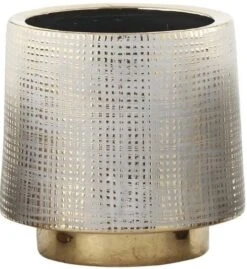 Crestview Collection Beacon 3-Piece Gold/White Vase Set -Crestview Shop 8ea72391 907a 443e 91c7 386b8ad6c2df