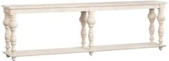 Crestview Collection Harvest White Console Table