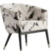 Crestview Collection Florence Black/White Accent Chair -Crestview Shop 96189ba2 c65a 4e2c bfab e158a53e9e08
