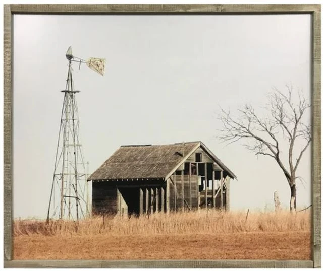 Crestview Collection Abandoned Barn Brown/Light Brown Wall Art 3 Crestview Collection Abandoned Barn Brown/Light Brown Wall Art