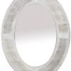 Crestview Collection Hartford Whitewashed Wall Mirror -Crestview Shop 989cbc22 7740 4e48 a49a aa55f6886bd9