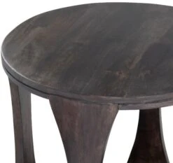 Crestview Collection Bowtie Stained End Table 7 Crestview Collection Bowtie Stained End Table -Crestview Shop 99340dc7 4396 464d afef d7a1d08c13c8