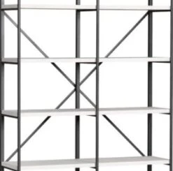 Crestview Collection White Bookshelf 5 Crestview Collection White Bookshelf -Crestview Shop 99ba1bdc fc76 4104 b53f 6d2139247568