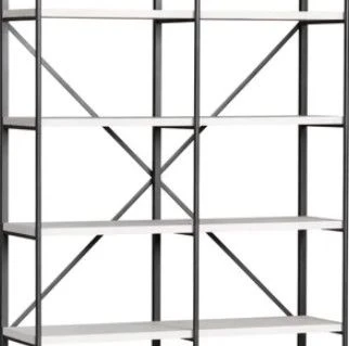 Crestview Collection White Bookshelf 4 Crestview Collection White Bookshelf - Image 2