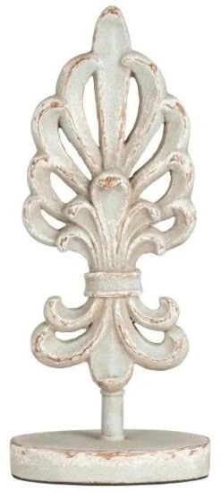 Crestview Collection Kensley 3-Piece White Leaf Statues Set -Crestview Shop 9a1dc974 a312 4791 9394 49f86563a824