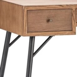 Crestview Collection Nolan Brown/Dark Gray Desk -Crestview Shop 9a8937cc 7ceb 4d2d 820f ec7498b81d48