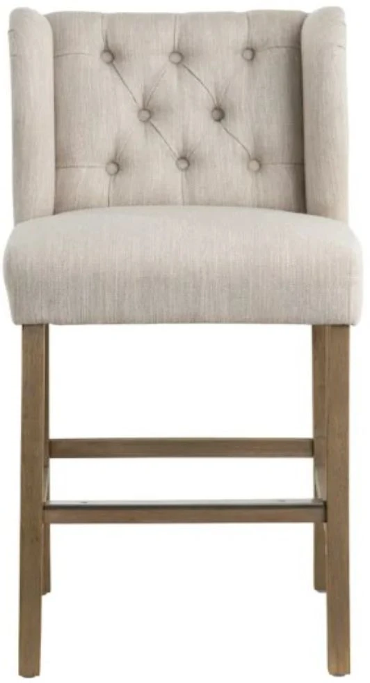 Crestview Collection Stanton Beige Counter Stool 4 Crestview Collection Stanton Beige Counter Stool - Image 2