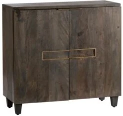 Crestview Collection Belle Meade Brown Cabinet
