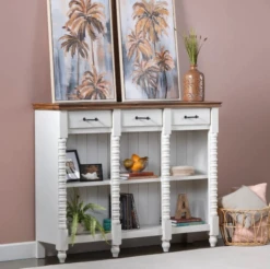 Crestview Collection Ventura White Sideboard -Crestview Shop 9cc0dc37 740c 46d6 aa1f ed8ed3d2cfb9